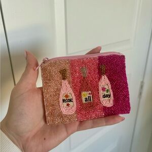 Rose All Day Beaded Coin Purse